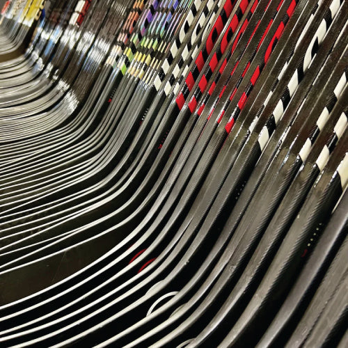 hockey sticks