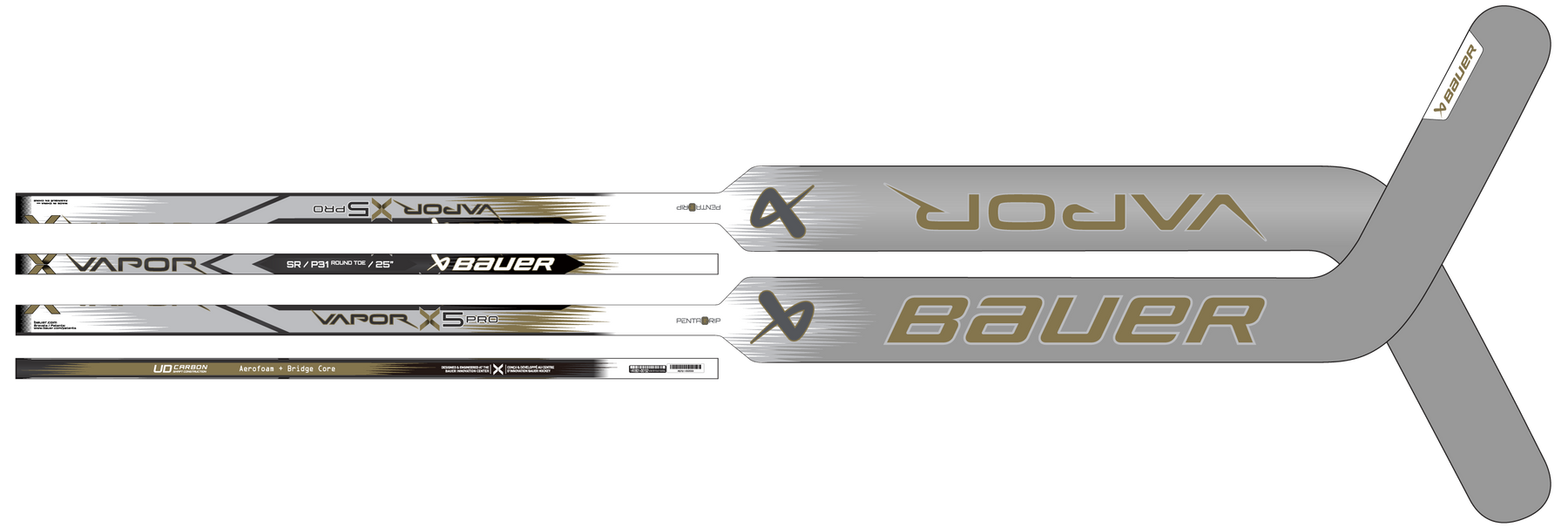Bauer Vapor X5 Pro Senior Goalie Stick (Limited Edition)