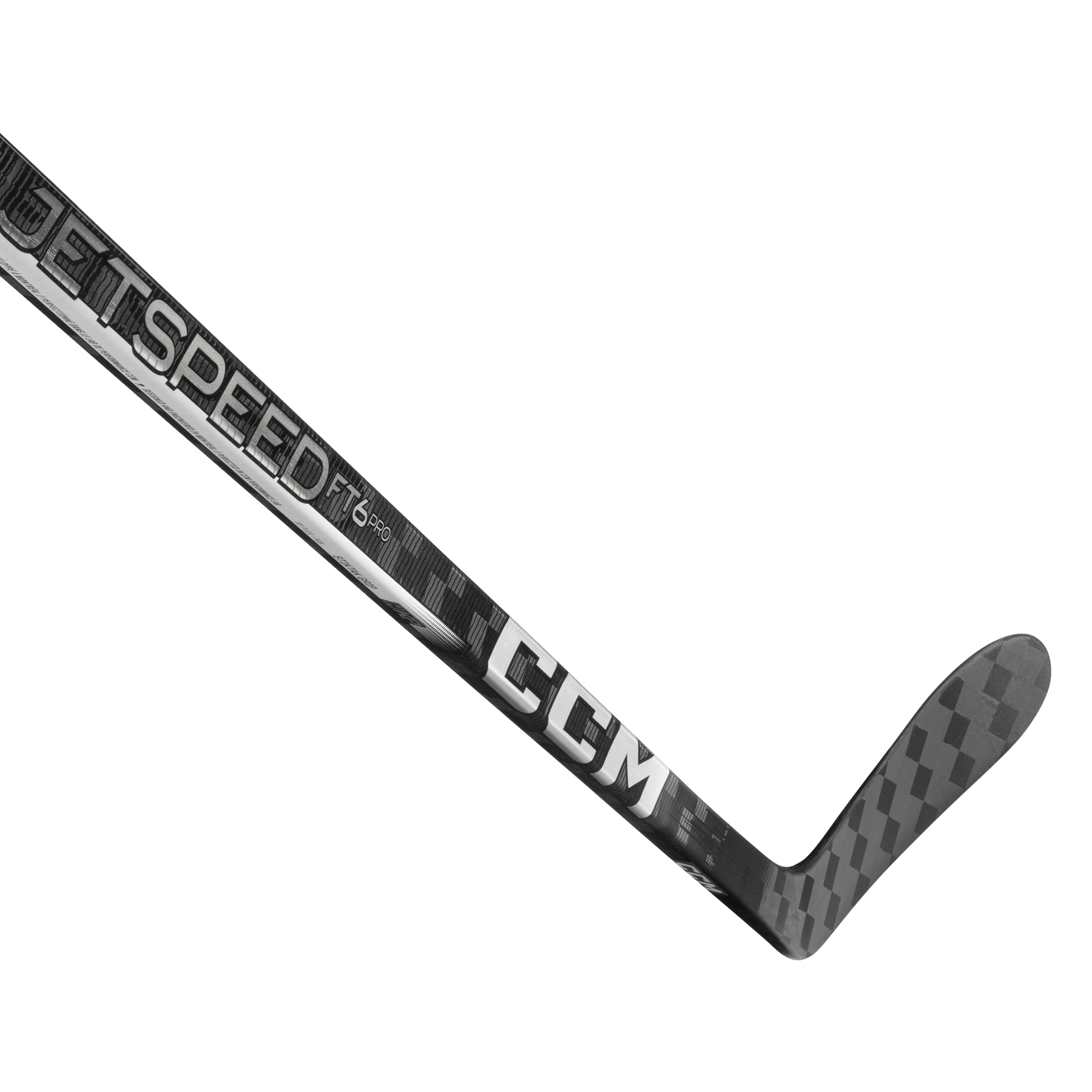 CCM JetSpeed FT6 Pro Bâton de Hockey Intermédiaire (Chrome)
