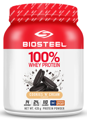 Biosteel 100% protéines de lactosérum (14 portions)