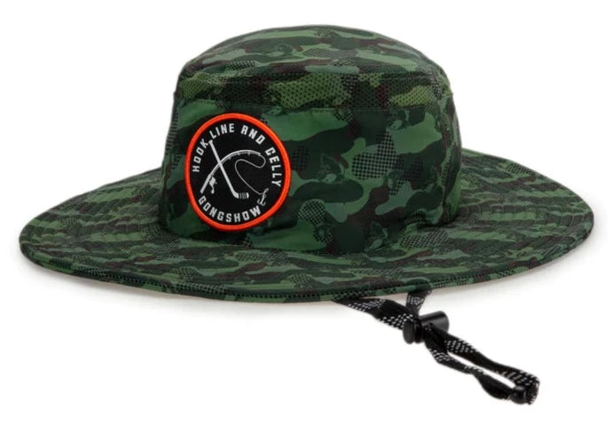 Gongshow What's Bitin' Camo Bucket Hat Adult –