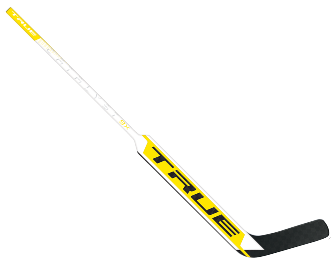 True Catalyst 9X Senior Goalie Stick (White)