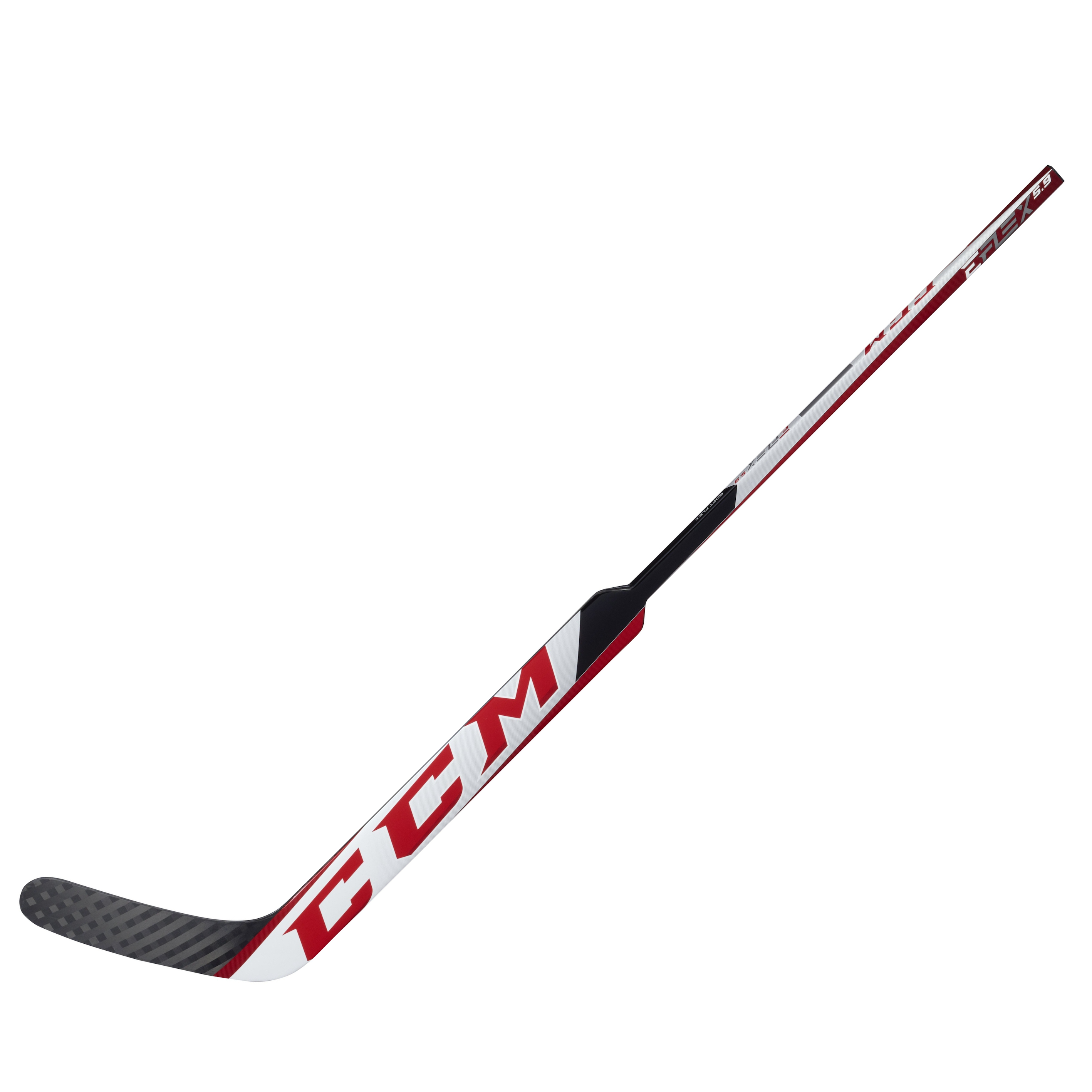 CCM EFLEX 5.9 Junior Goalie Stick (White/Red)