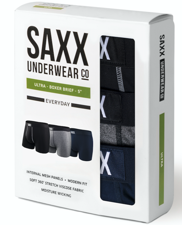 SAXX Ultra Boxer Fly (3-Pack) –