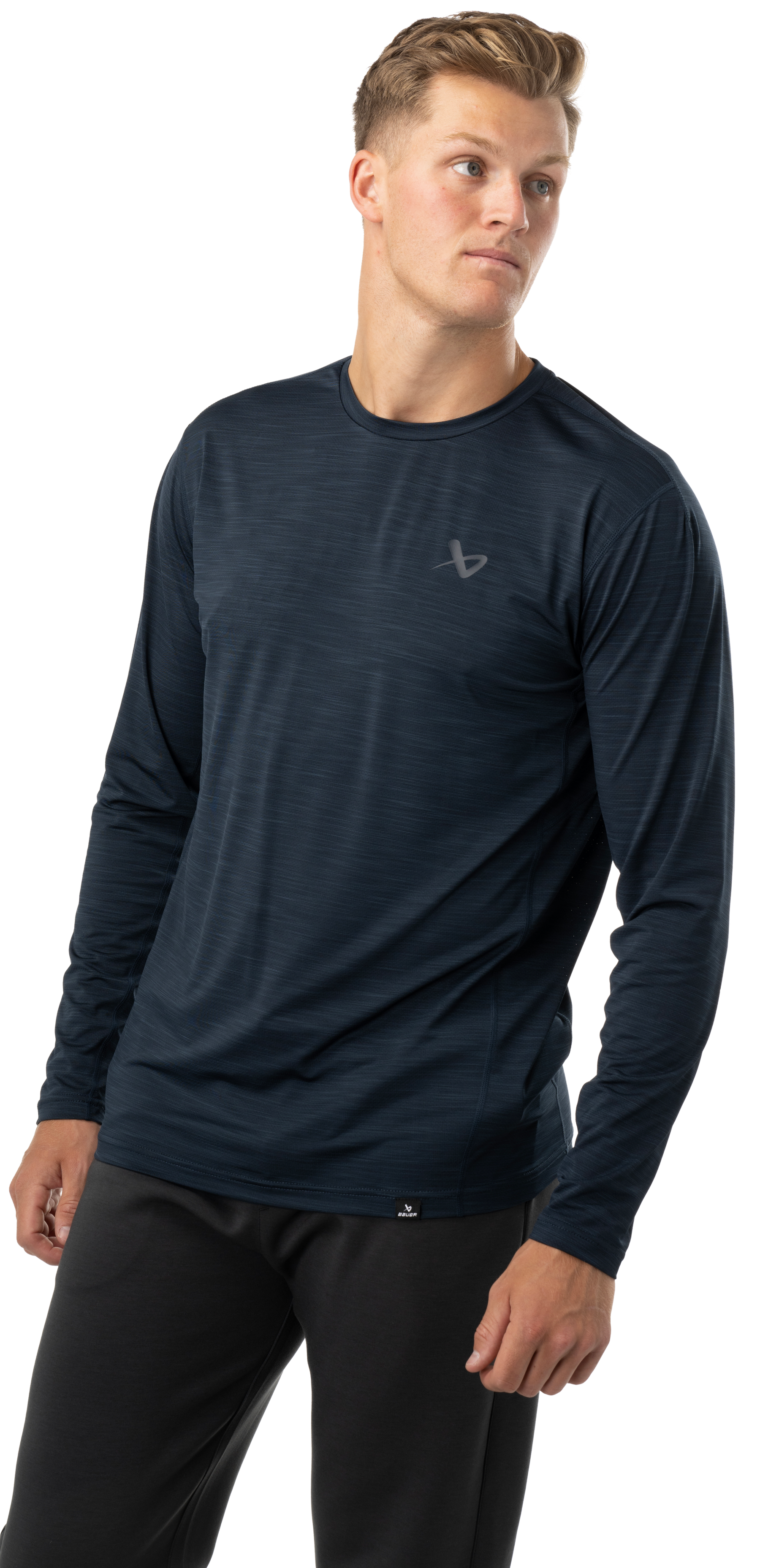 Bauer Fleece T-Shirt Tech à Manches Longues Adulte