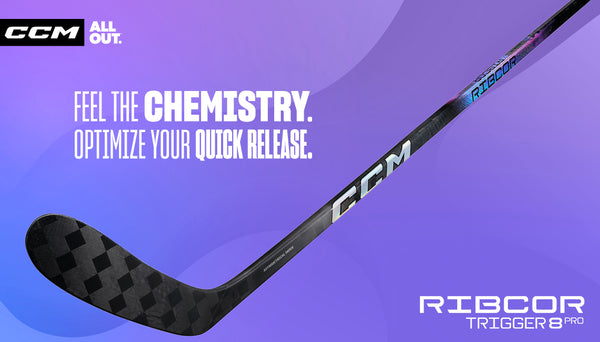 CCM Ribcor Trigger 8 Pro Senior Hockey Stick – HockeySupremacy.com