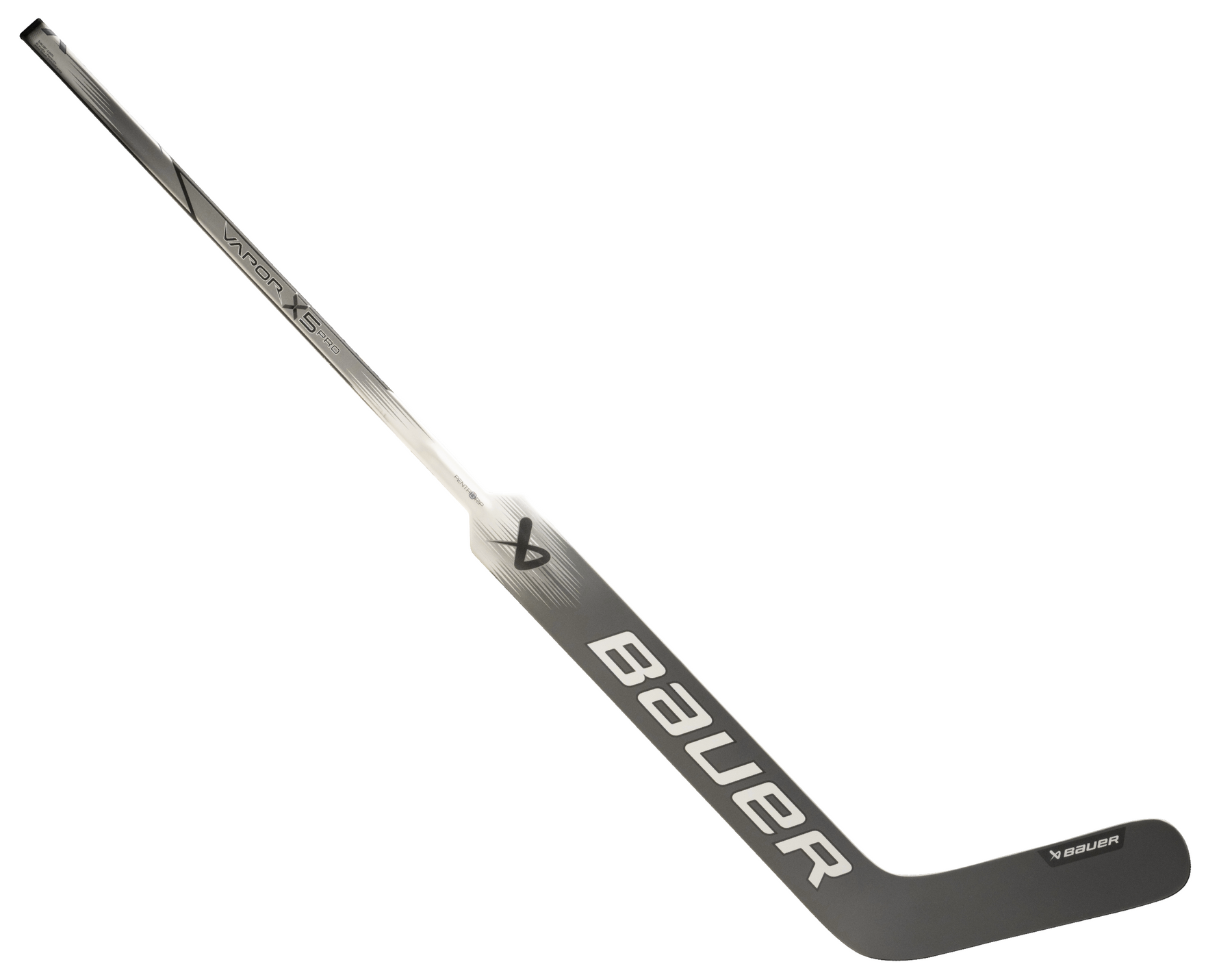 Bauer Vapor X5 Pro Senior Goalie Stick (Silver Black)