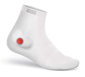 Mato & Hash 5 Toe Active Athletic Performance Sport Toe Socks - White  CA7000SP M/L 