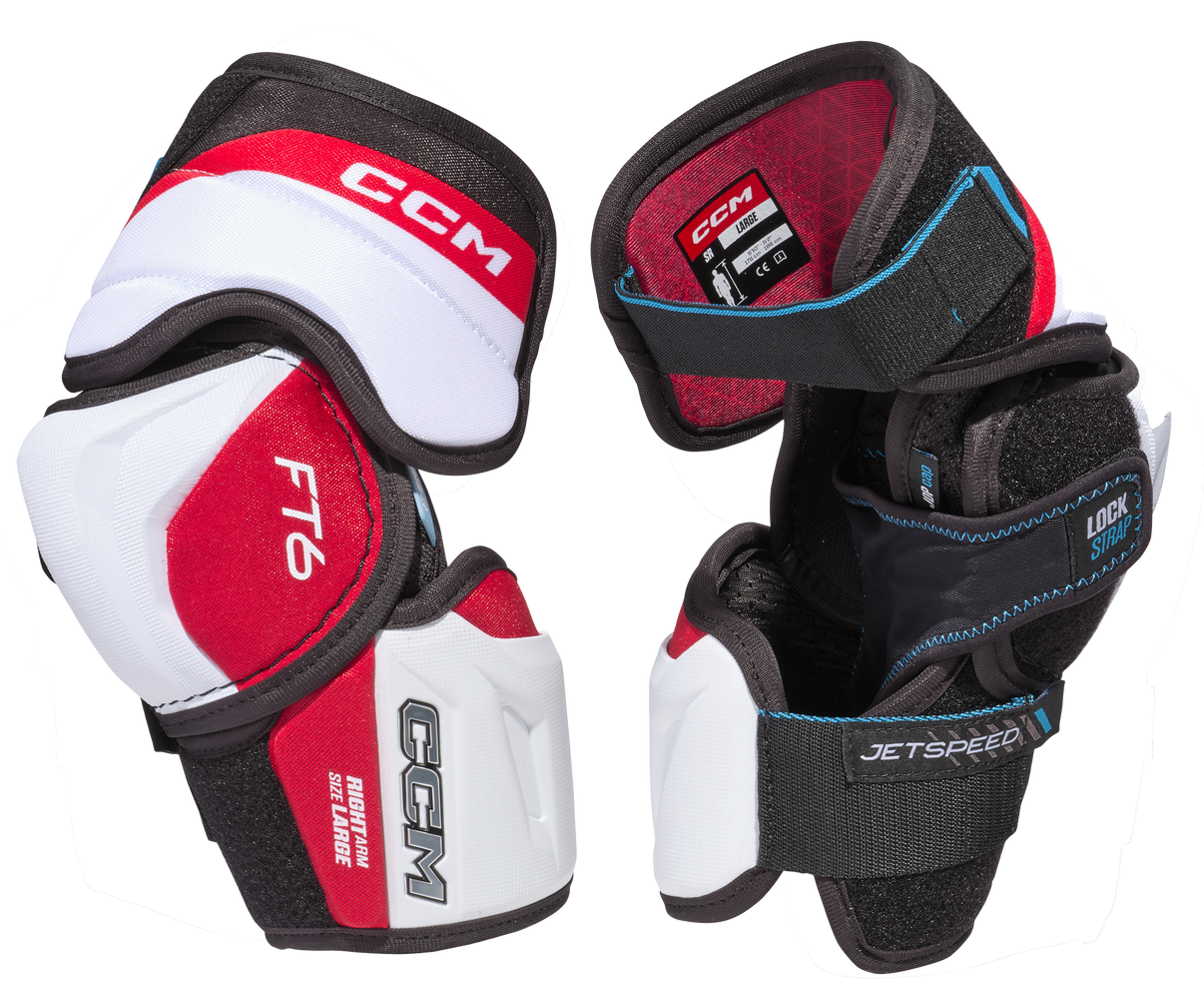 CCM JetSpeed FT6 Junior Elbow Pads - CCM