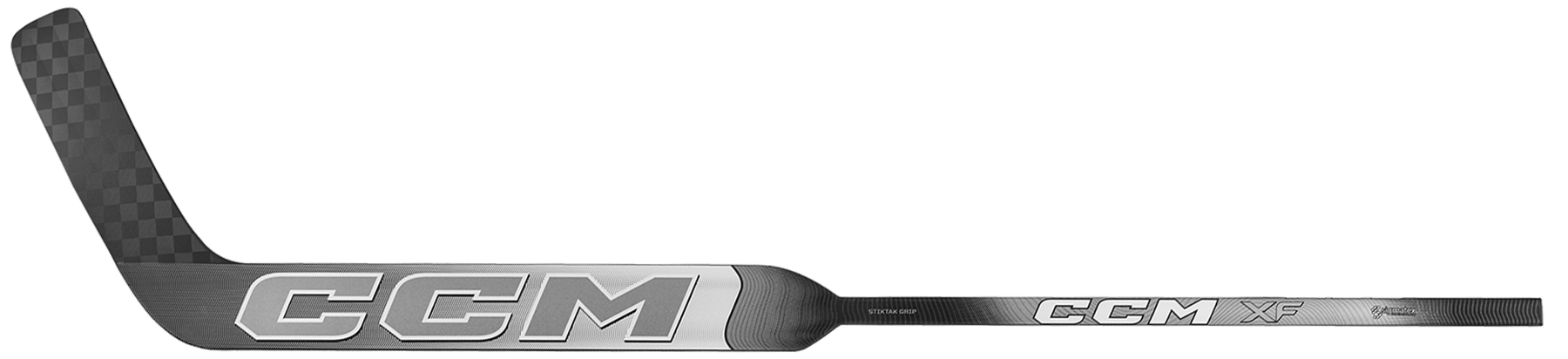 CCM XF Senior Goalie Stick (White/Ice Grey)