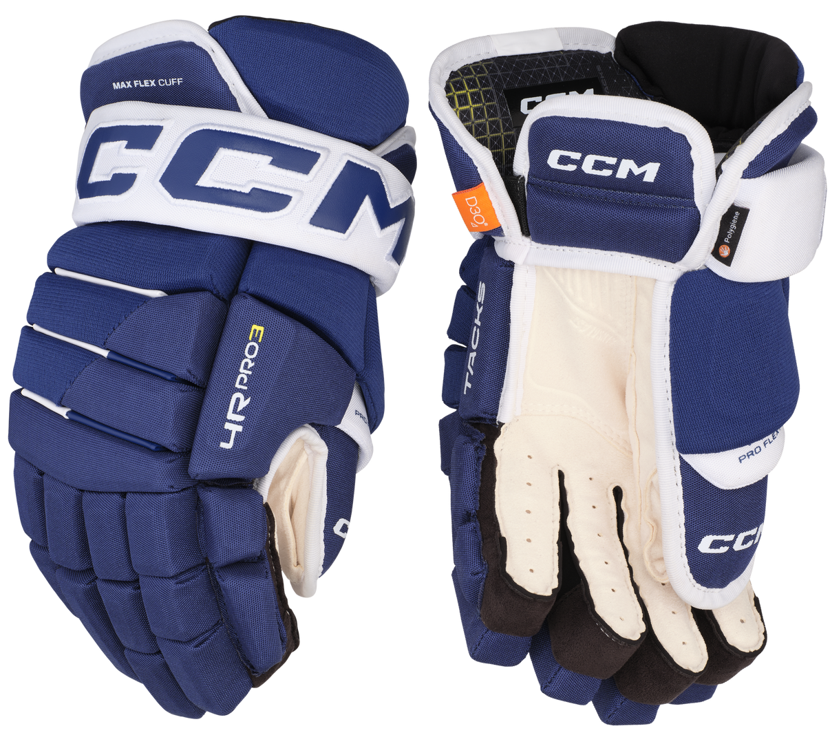 CCM Tacks 4R PRO3 Senior Hockey Gloves - CCM