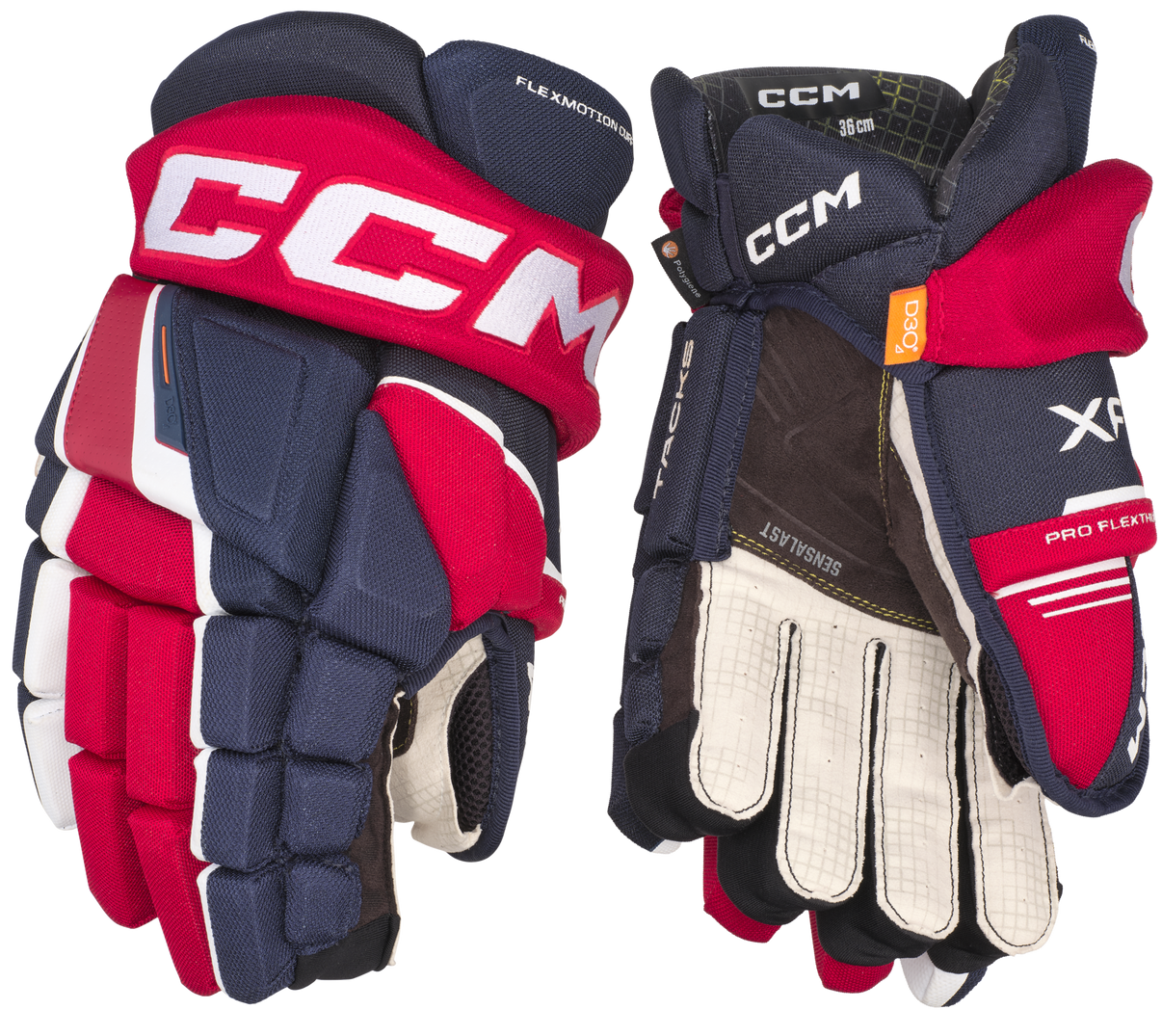 CCM Tacks XF Junior Hockey Gloves - CCM