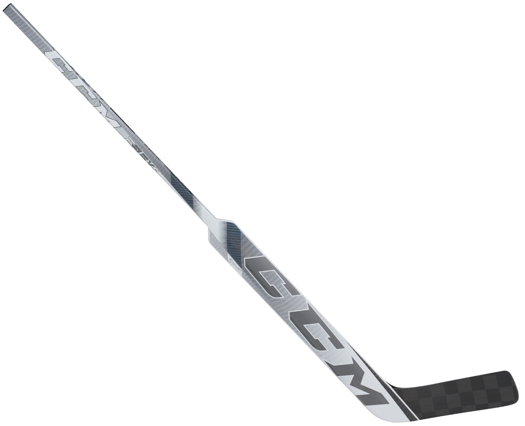 CCM EFLEX5 Prolite Intermediate Goalie Stick (White/Ice Grey)