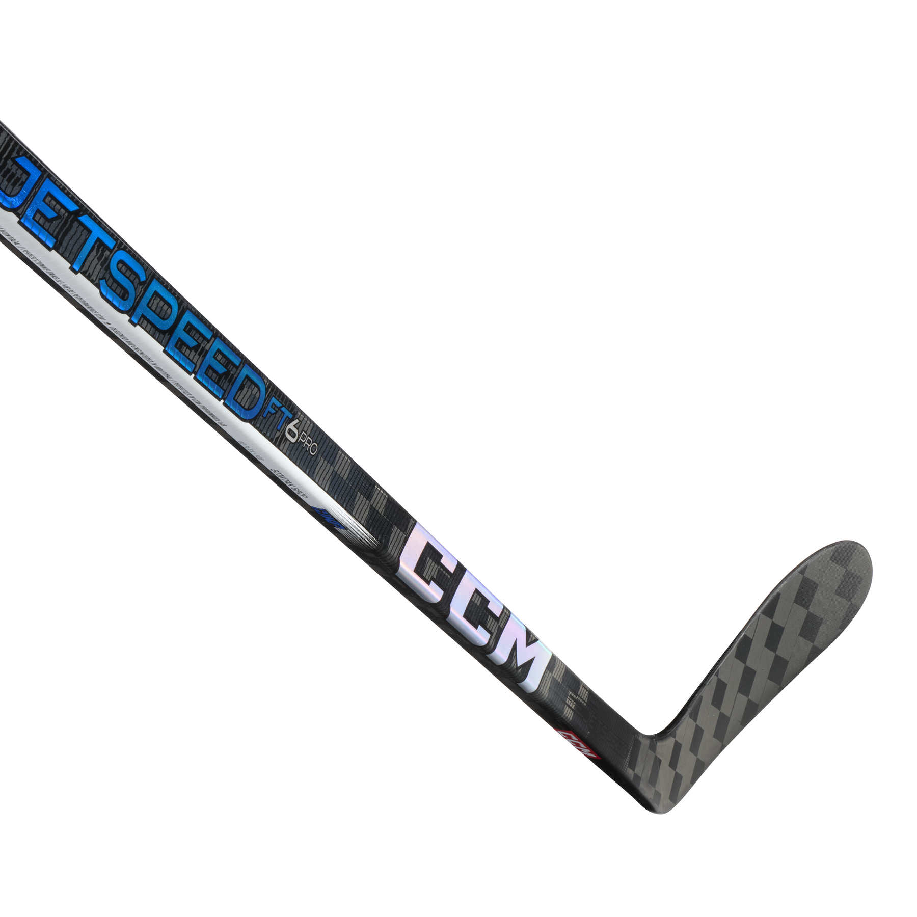 CCM JetSpeed FT6 Pro Intermediate Hockey Stick (Blue)