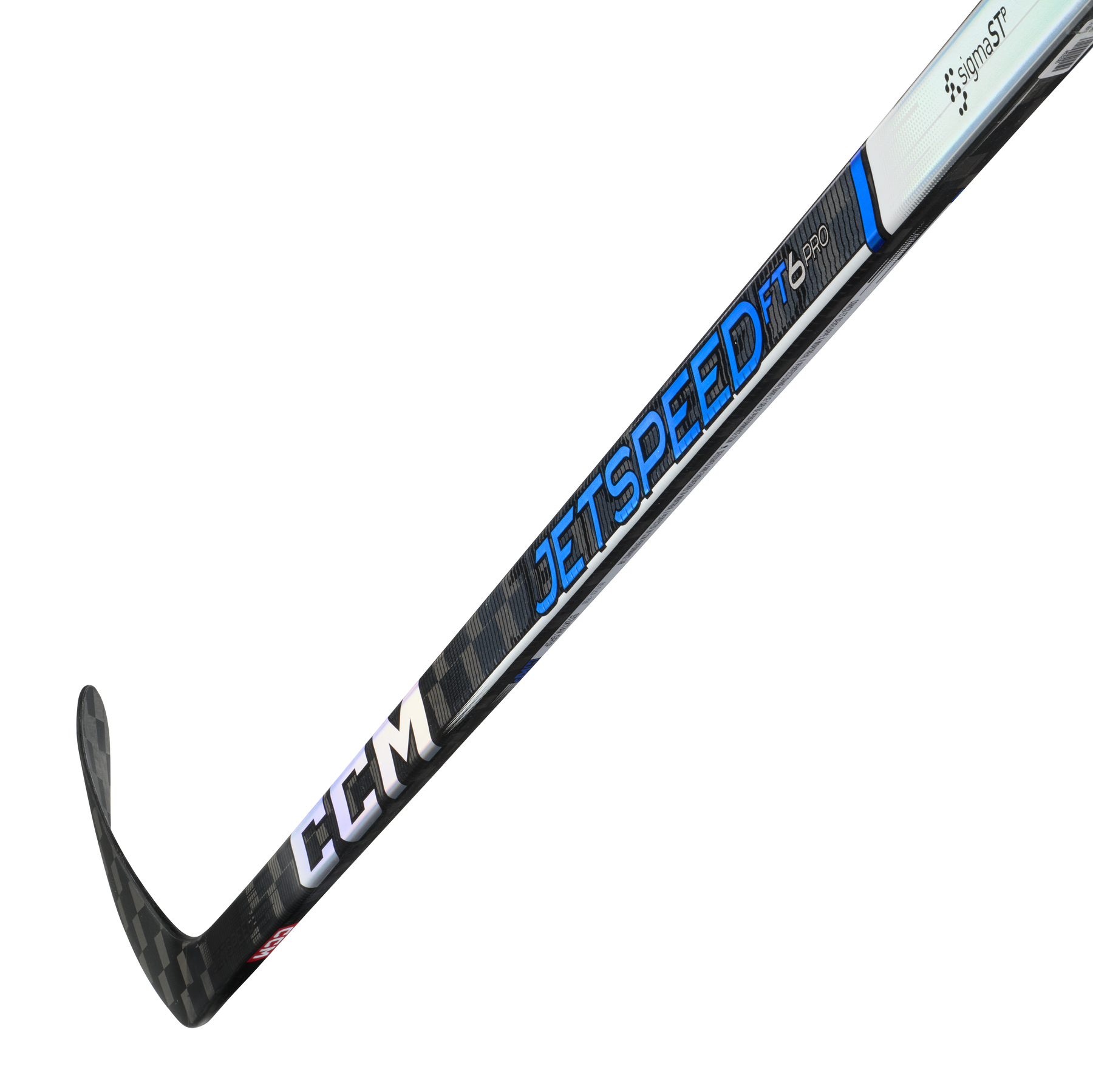 CCM JetSpeed FT6 Pro Bâton de Hockey Junior (Bleu)