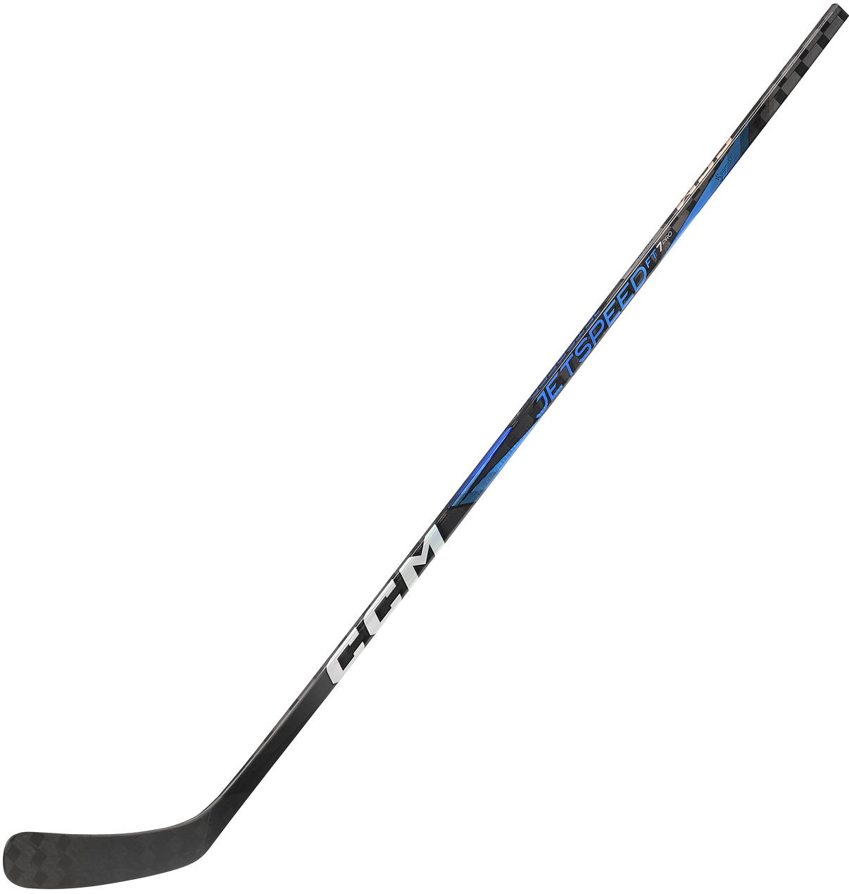 CCM JetSpeed FT7 Pro Intermediate Hockey Stick (Blue) - CCM