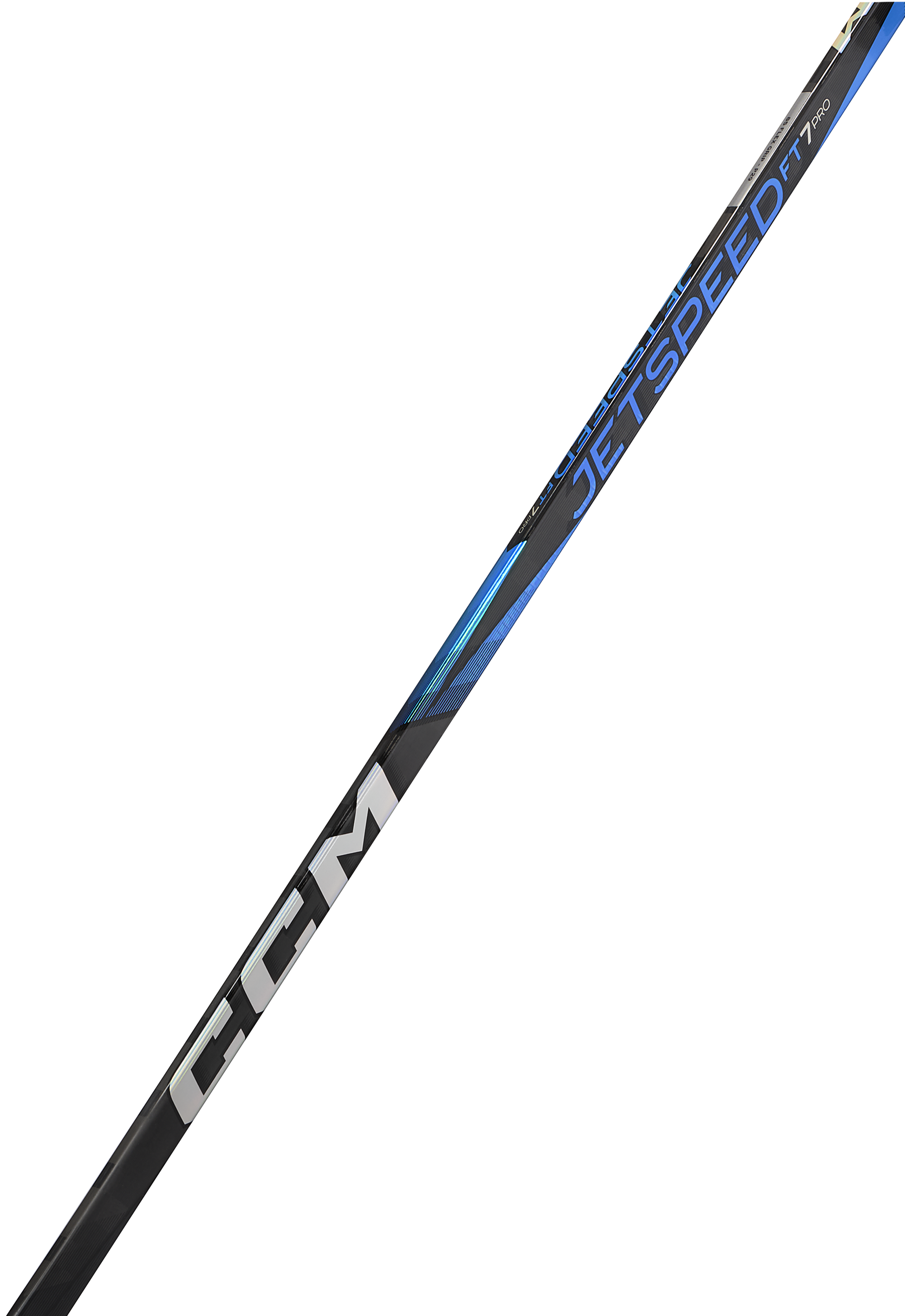 CCM JetSpeed FT7 Pro Junior Hockey Stick (Blue)