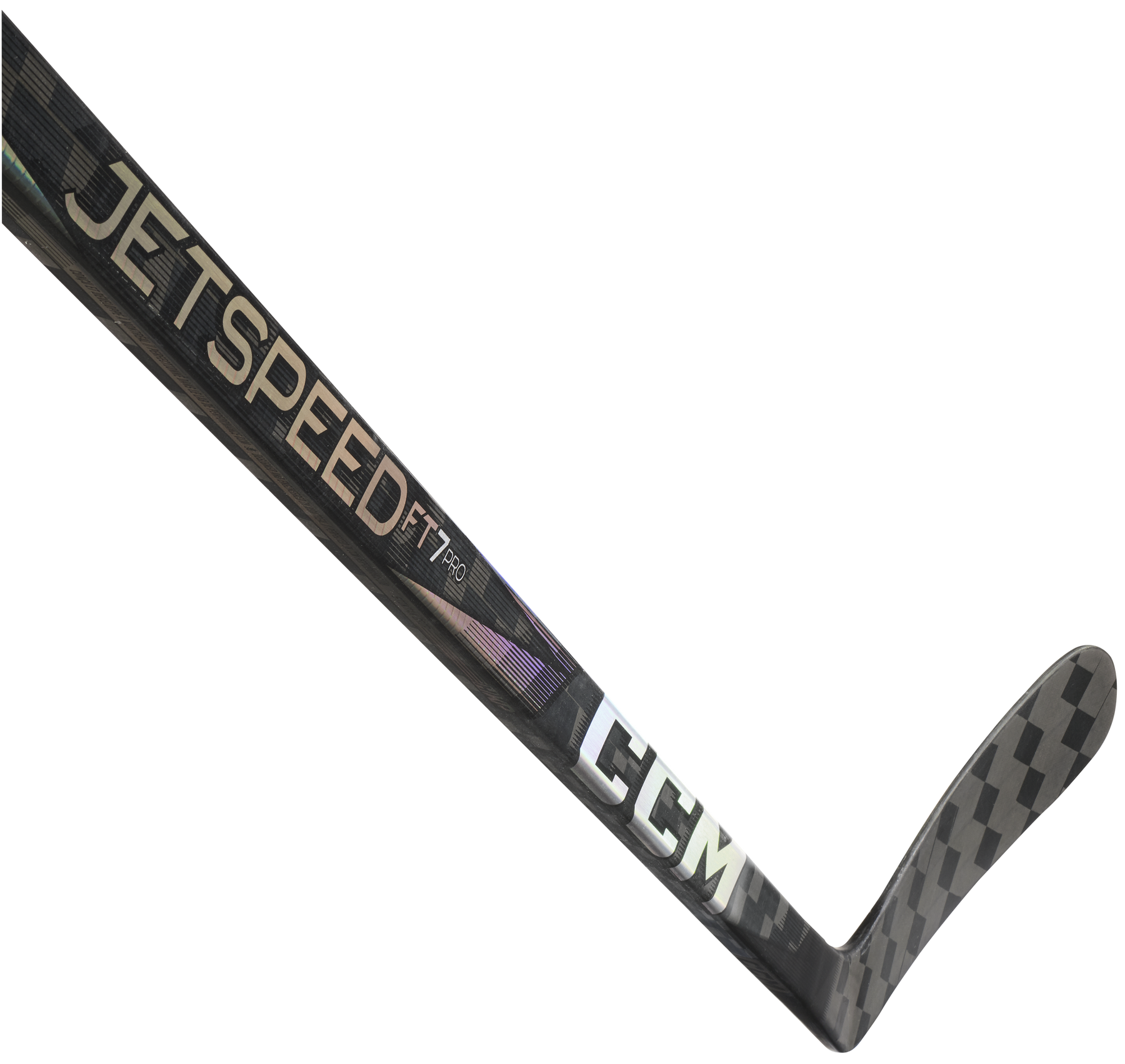 CCM JetSpeed FT7 Pro Intermediate Hockey Stick (Chrome)