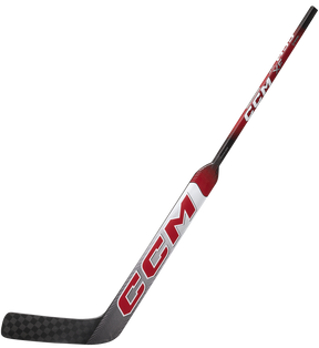 CCM XF Bâton de Gardien Intermédiaire (Blanc/Rouge)