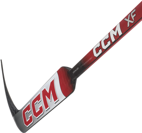 CCM XF Bâton de Gardien Intermédiaire (Blanc/Rouge)