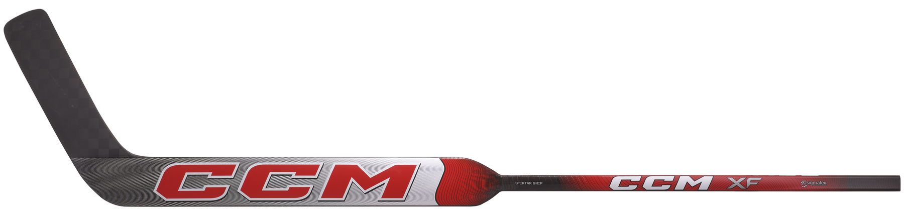 CCM XF Bâton de Gardien Senior (Blanc/Rouge)