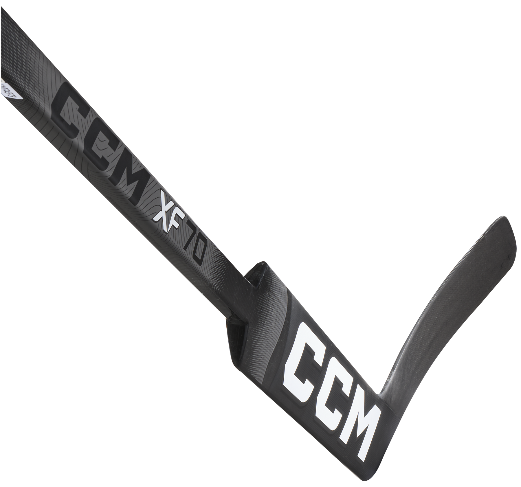 CCM XF70 Bâton de Gardien Junior (Noir/Gris Glacé)