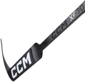 CCM XF70 Bâton de Gardien Intermédiaire (Noir/Gris Glacé)