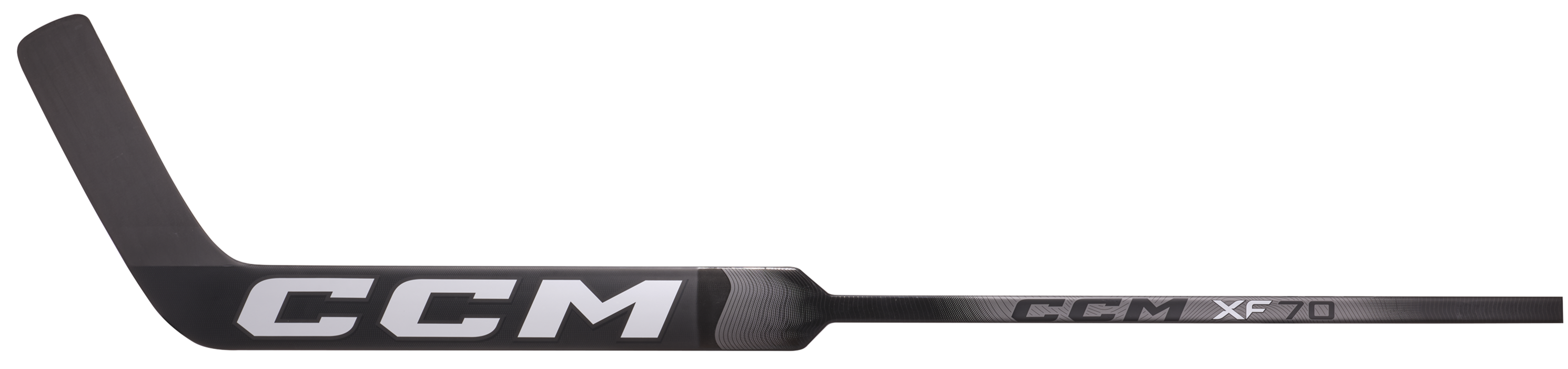 CCM XF70 Junior Goalie Stick (Black/Ice Grey)