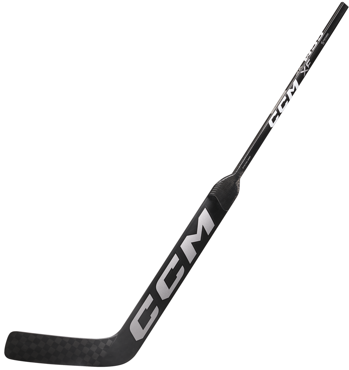 CCM XF Bâton de Gardien Senior (Noir/Gris Glacé)