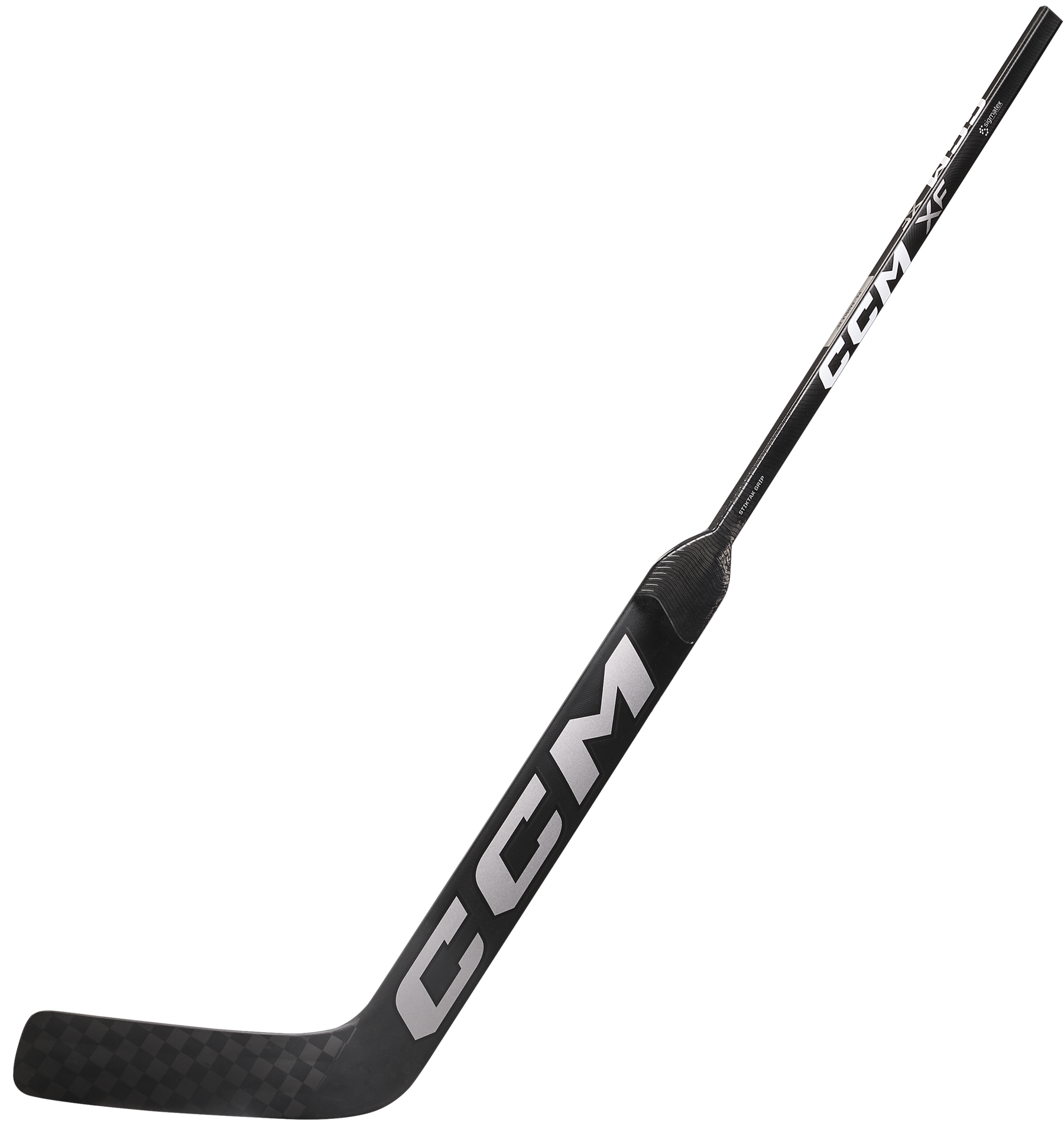 CCM XF Bâton de Gardien Senior (Noir/Gris Glacé)