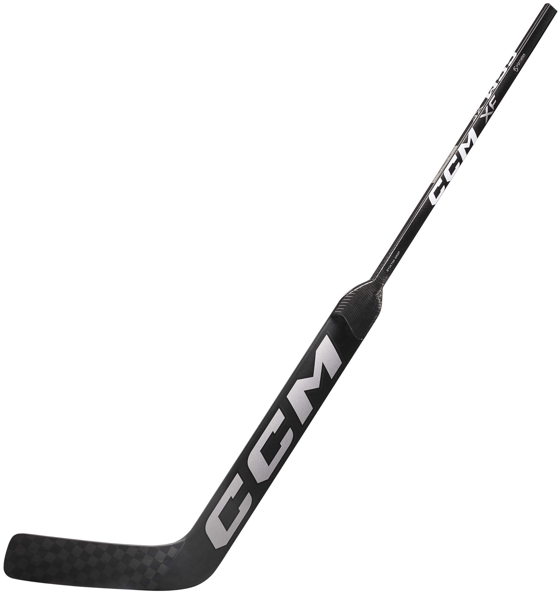 CCM XF Bâton de Gardien Junior (Noir/Gris Glacé)