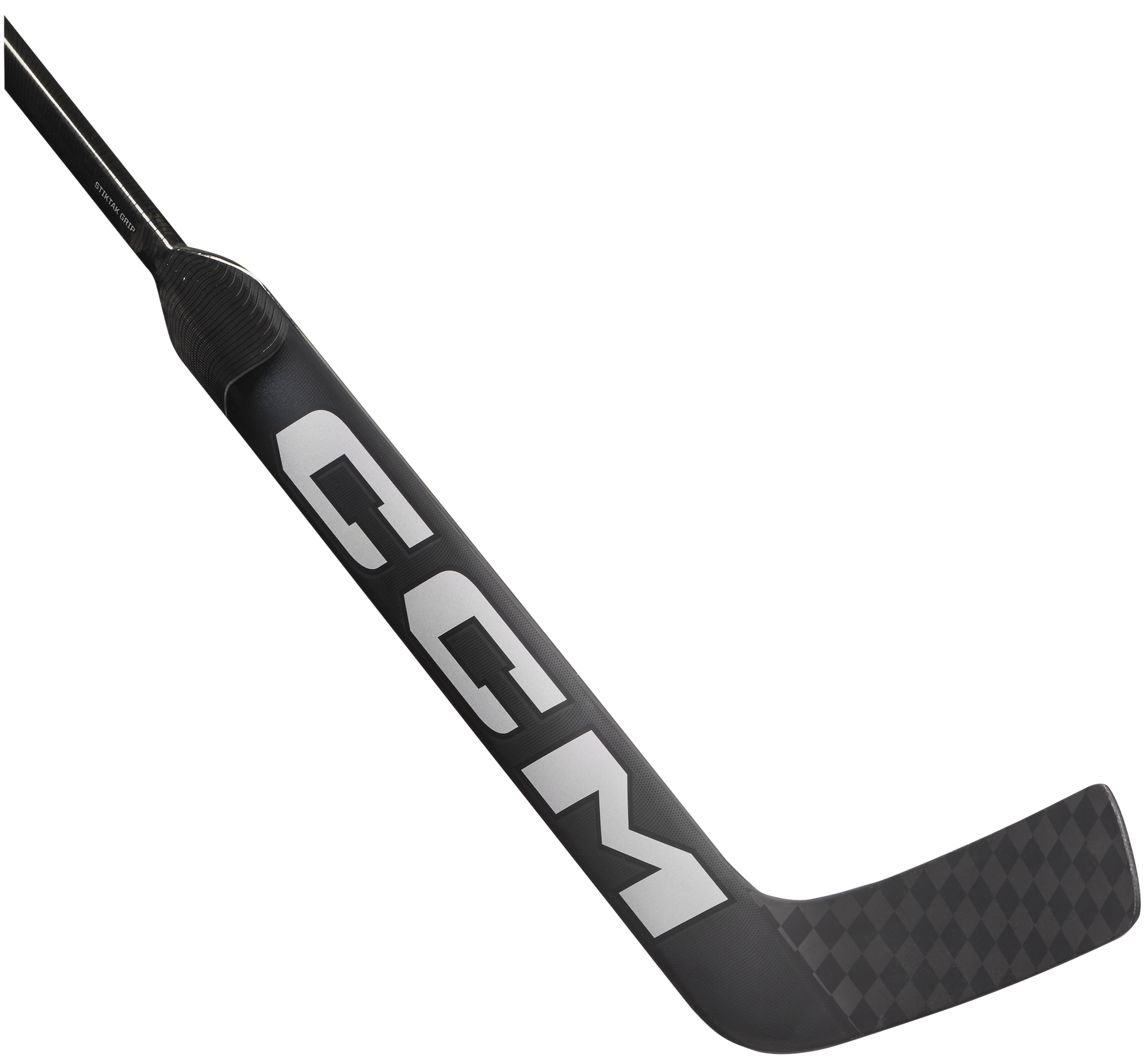 CCM XF Bâton de Gardien Senior (Noir/Gris Glacé)