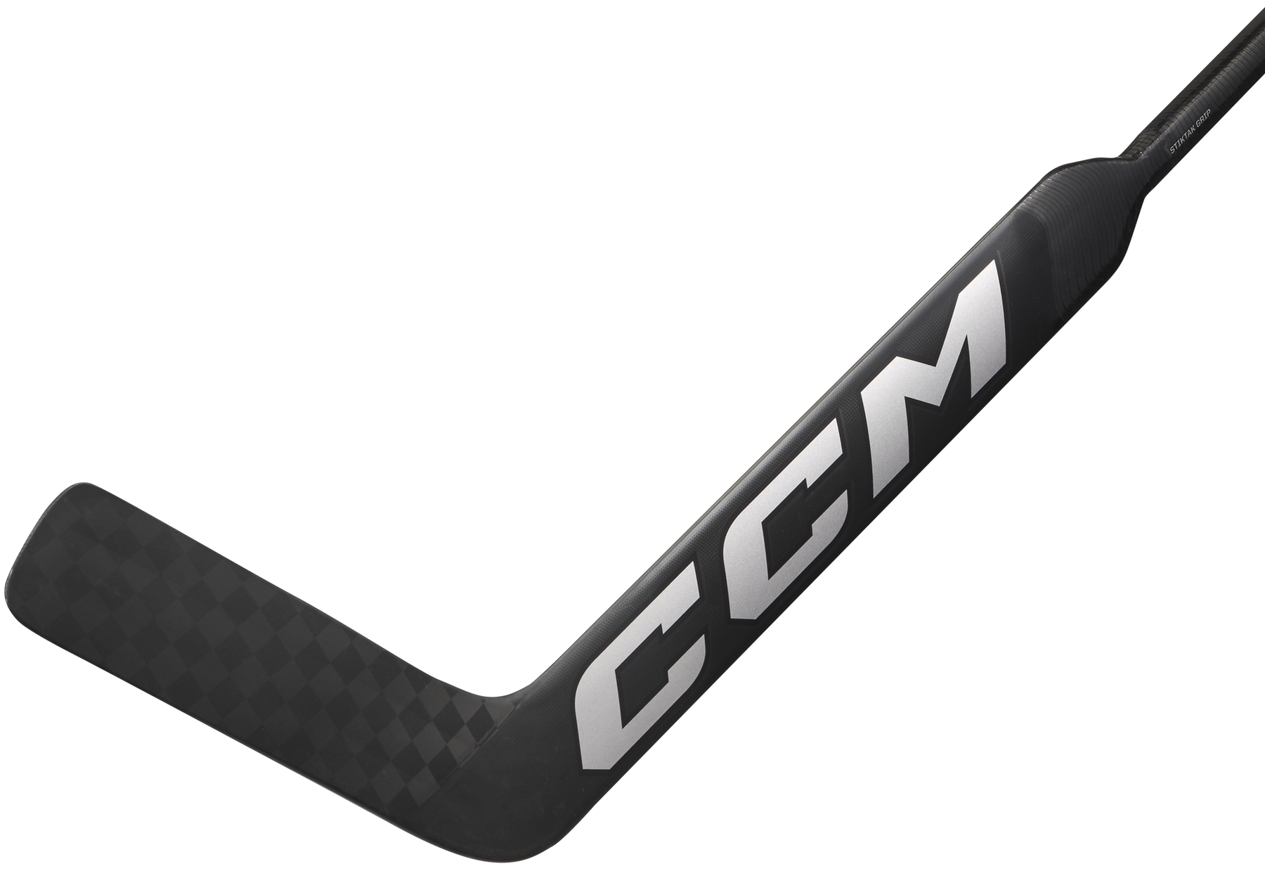 CCM XF Bâton de Gardien Intermédiaire (Noir/Gris Glacé)