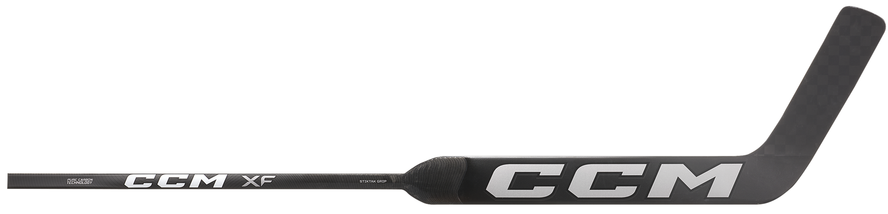 CCM XF Bâton de Gardien Senior (Noir/Gris Glacé)