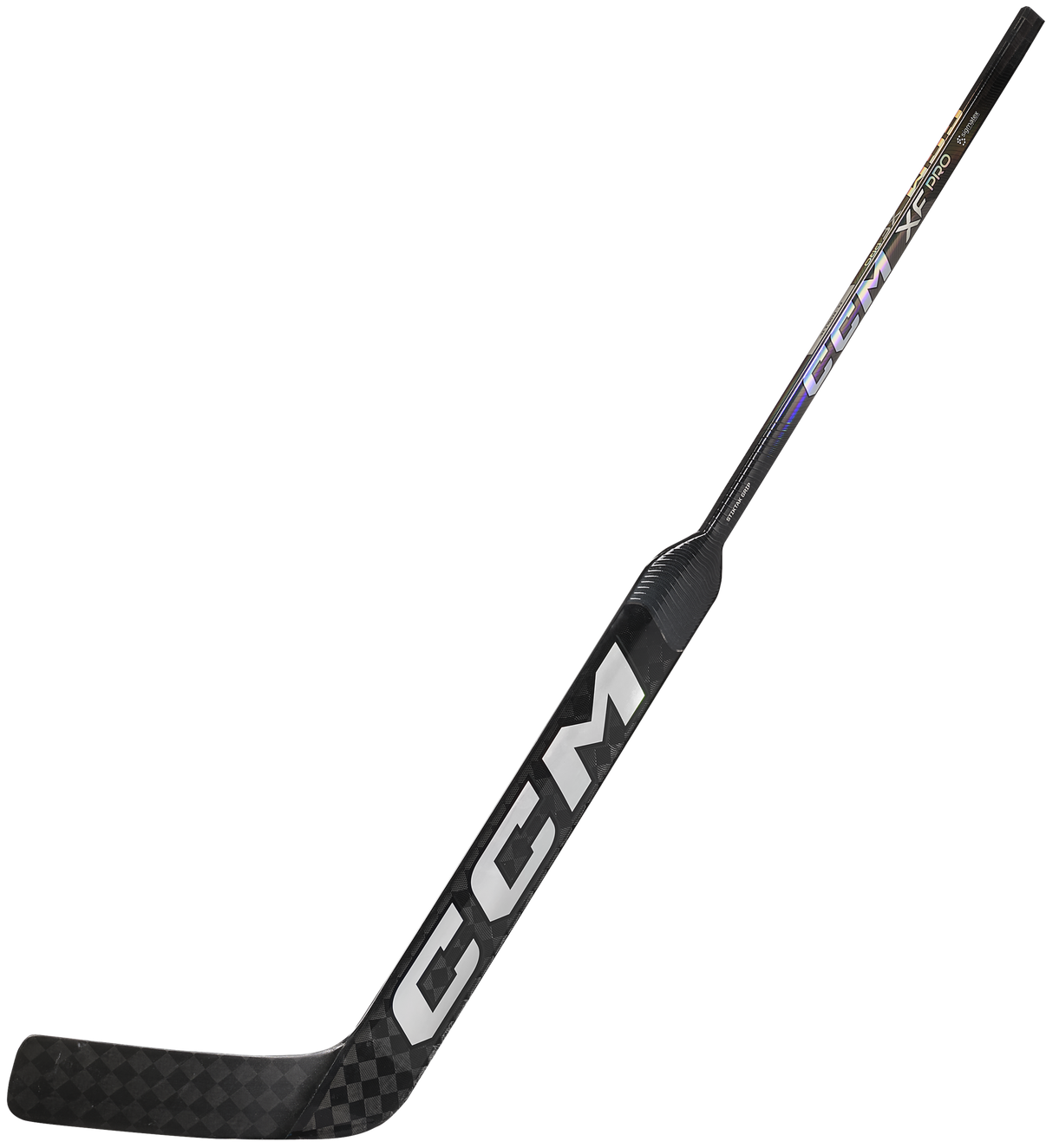 CCM XF Pro Senior Goalie Stick (Black/Ice Grey) - CCM