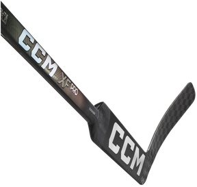 CCM XF Pro Bâton de Gardien Senior (Noir/Gris Glacé)