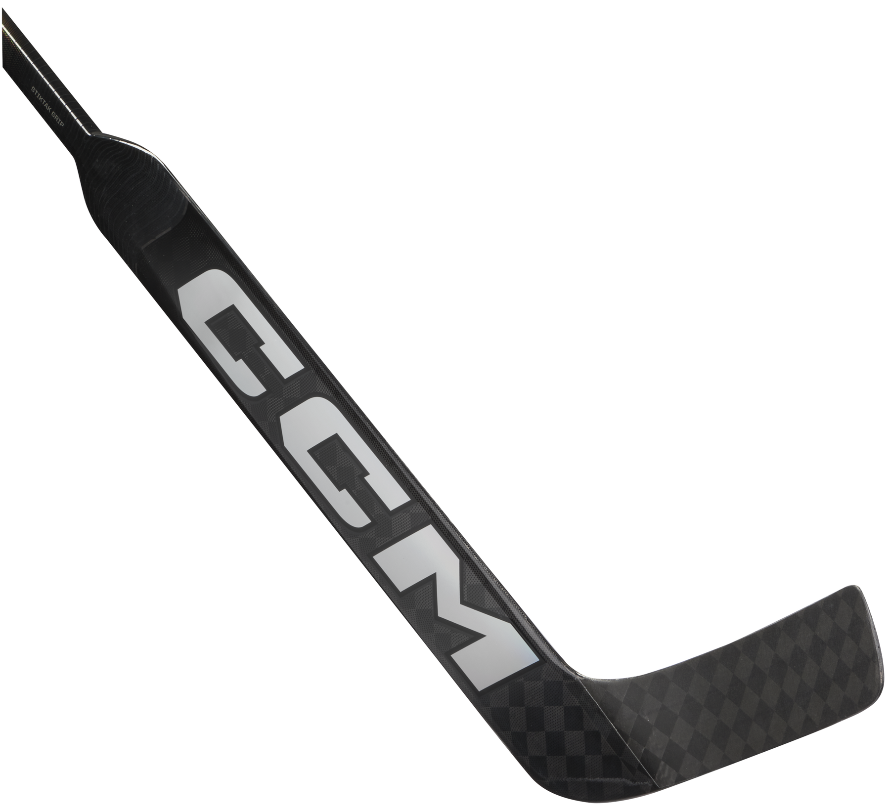 CCM XF Pro Intermediate Goalie Stick (Black/Ice Grey)