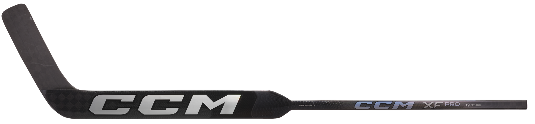 CCM XF Pro Bâton de Gardien Senior (Noir/Gris Glacé)