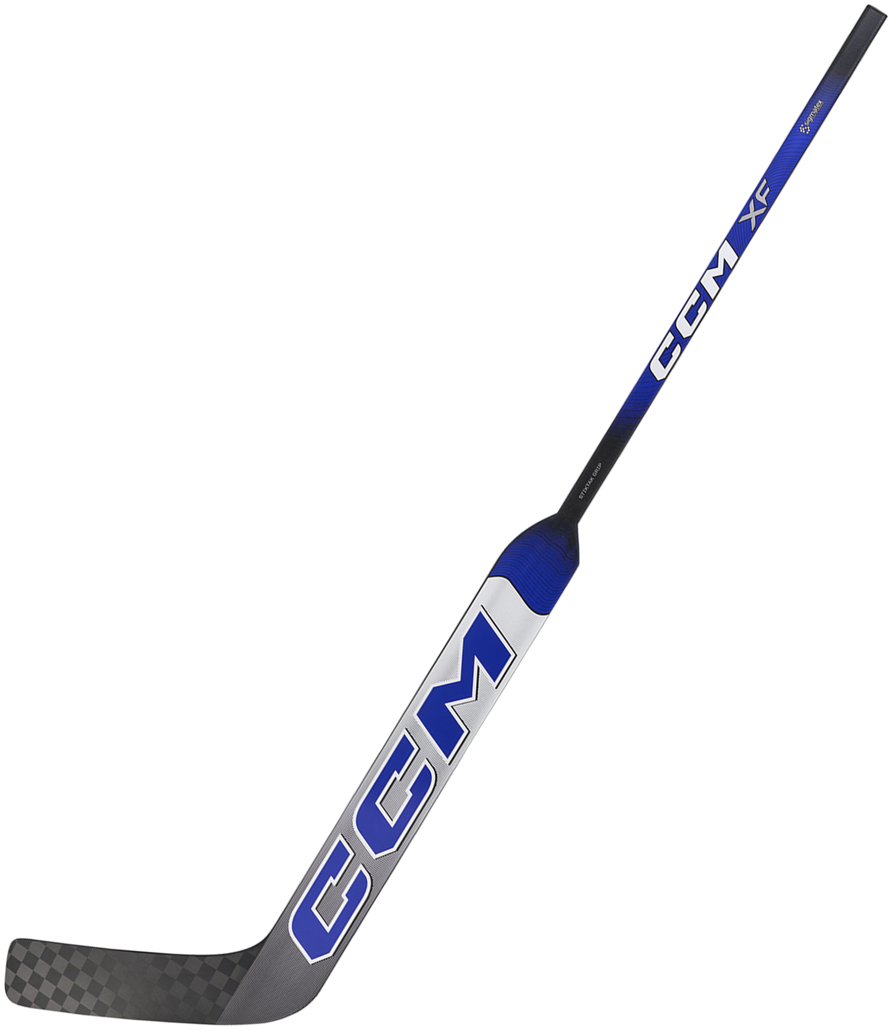 CCM XF Bâton de Gardien Senior (Blanc/Royal)