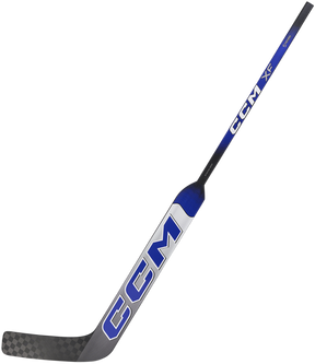 CCM XF Senior Goalie Stick (White/Royal)