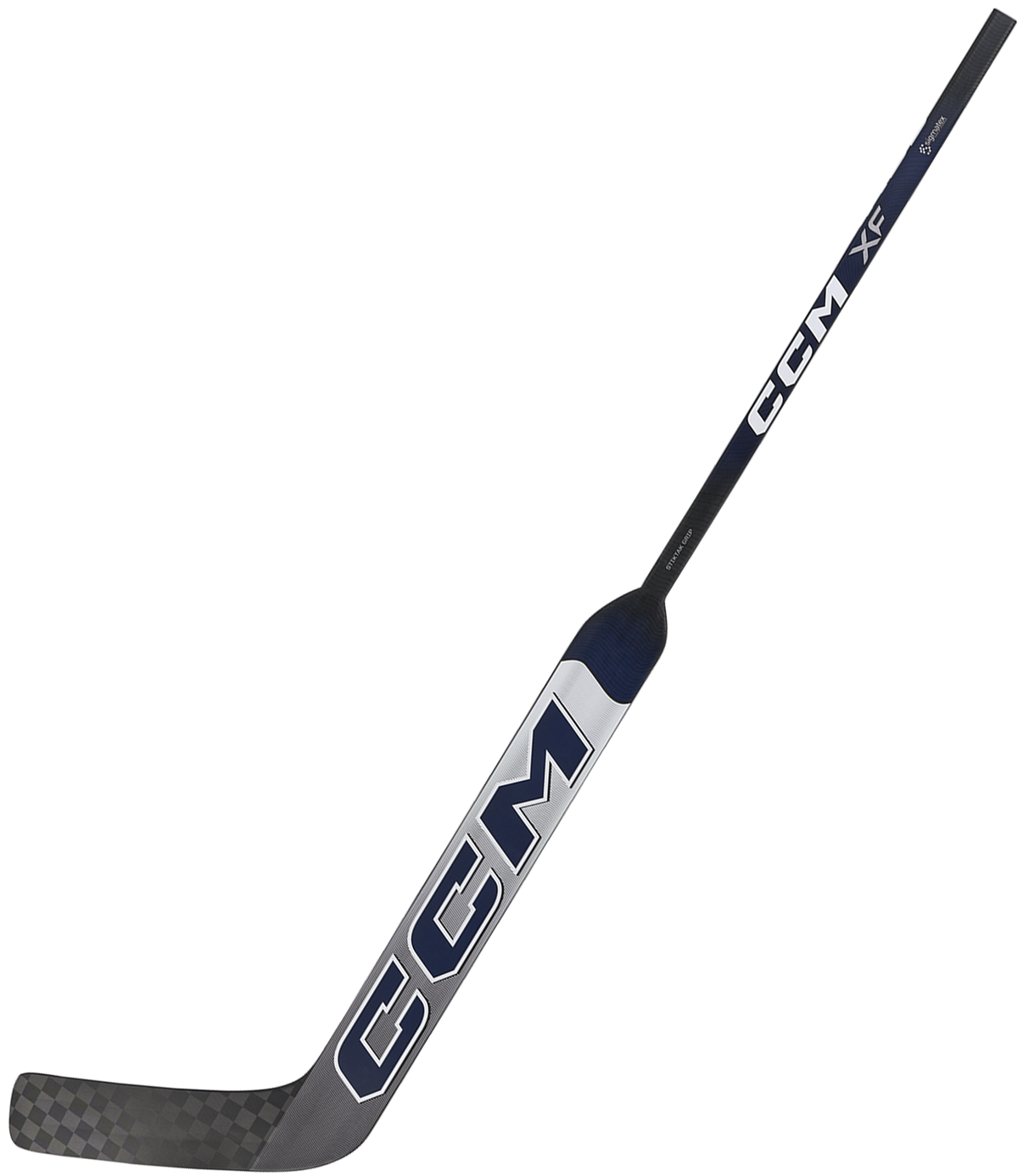 CCM XF Intermediate Goalie Stick (White/Navy) - CCM