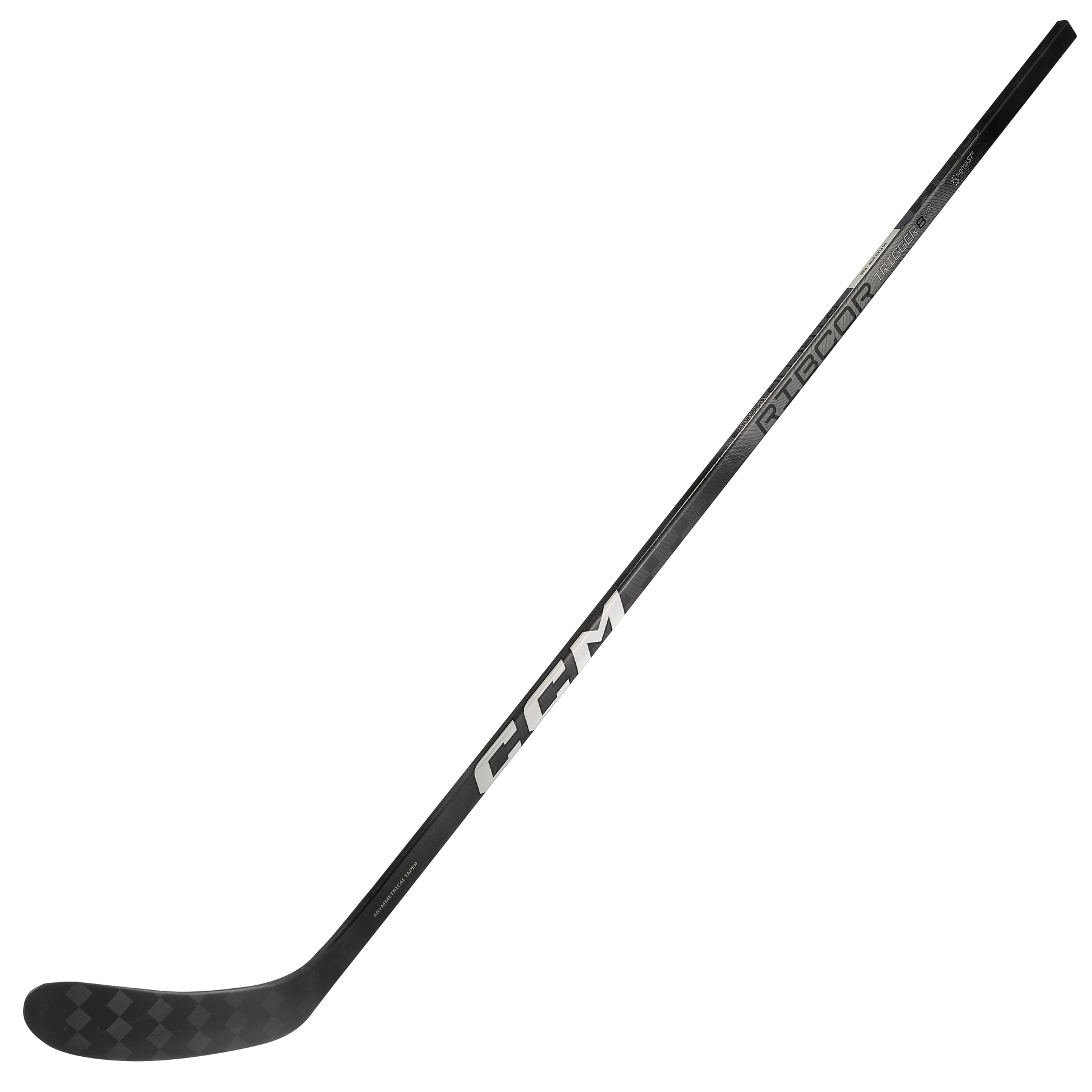 CCM Trigger 8 Pro Chrome Edition Junior Hockey Stick