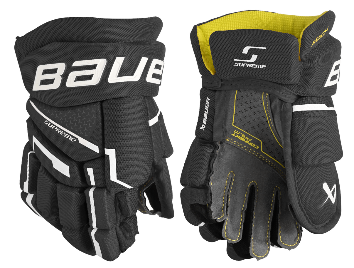 Bauer Supreme Mach Youth Hockey Gloves - Bauer