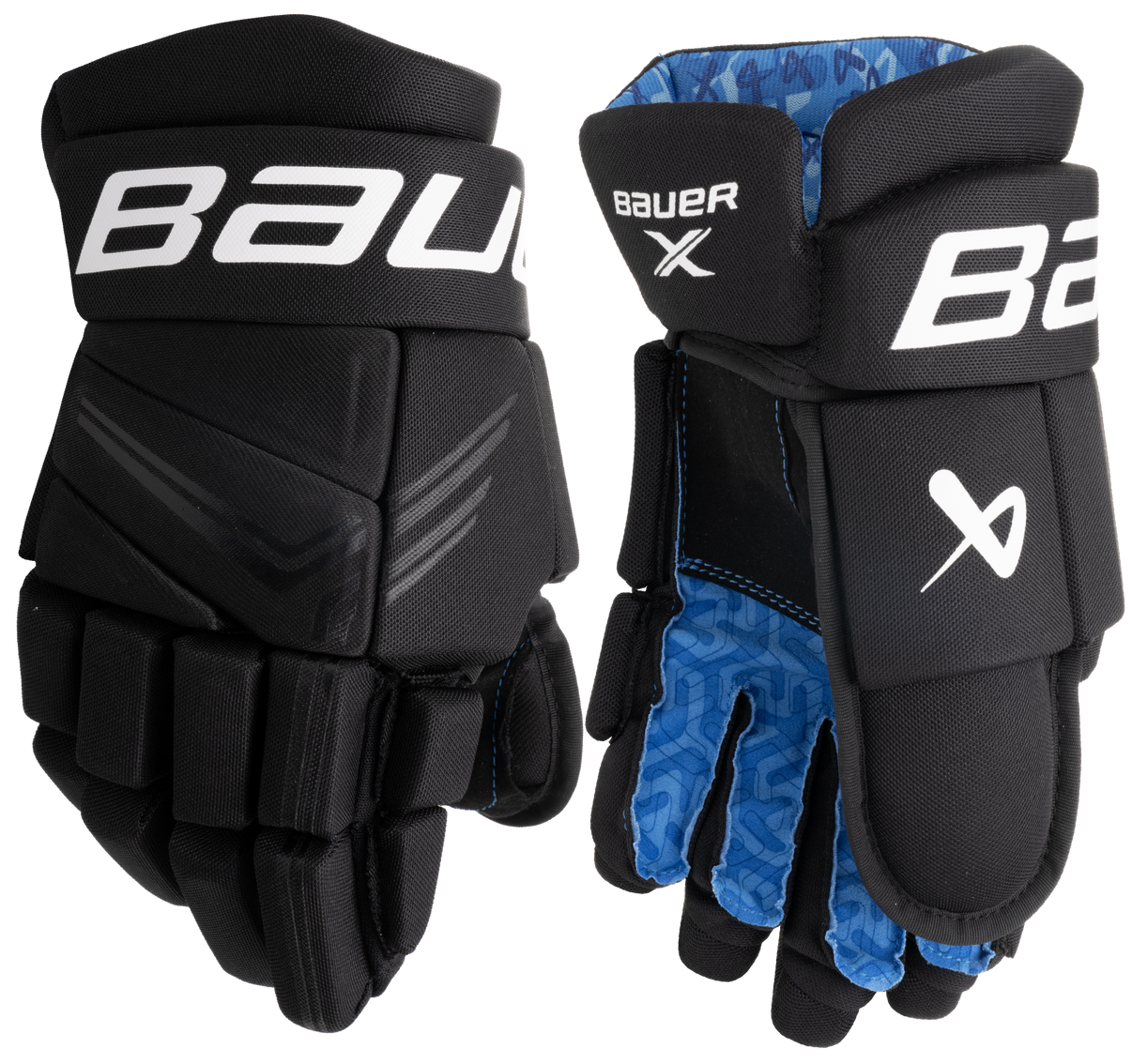 Bauer X Intermediate Hockey Gloves (2024) - Bauer