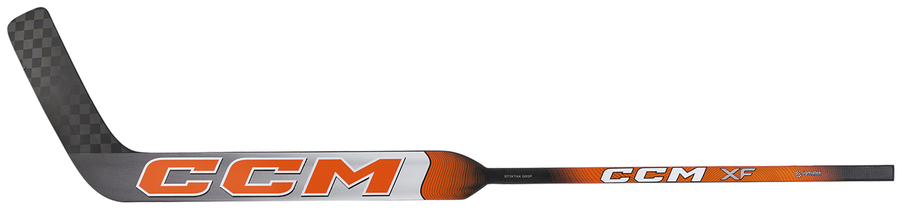 CCM XF Bâton de Gardien Senior (Blanc/Orange)