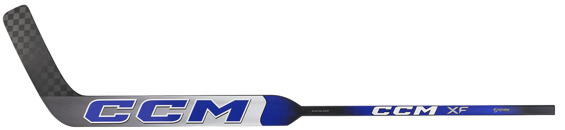 CCM XF Bâton de Gardien Senior (Blanc/Royal)