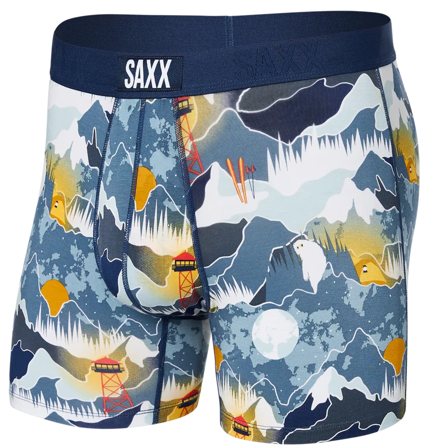 SAXX Vibe Boxer Brief Winter Skies