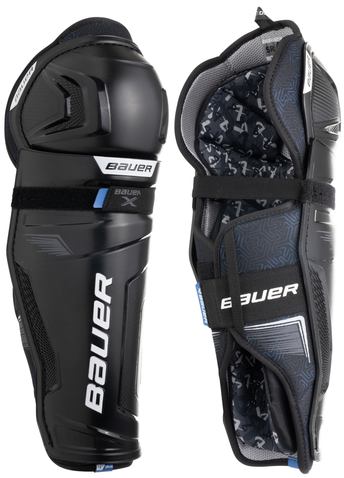 Bauer X Intermediate Shin Guards (2024) - Bauer