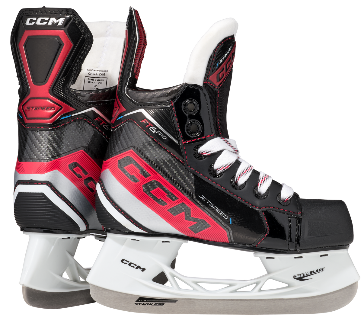 CCM JetSpeed FT6 Pro Youth Hockey Skates - CCM