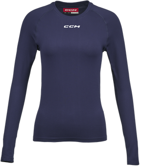 CCM T-Shirt d'Entraînement à Manche Longues Femme Adulte